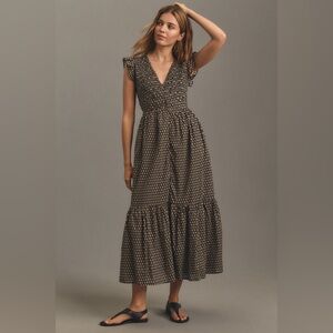 Anthropologie The Peregrine Midi Dress